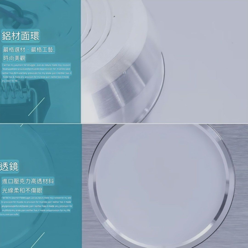 7W方形單頭LED筒燈,寬電壓格柵燈,嵌入式桶燈,節能內嵌燈-細節圖5