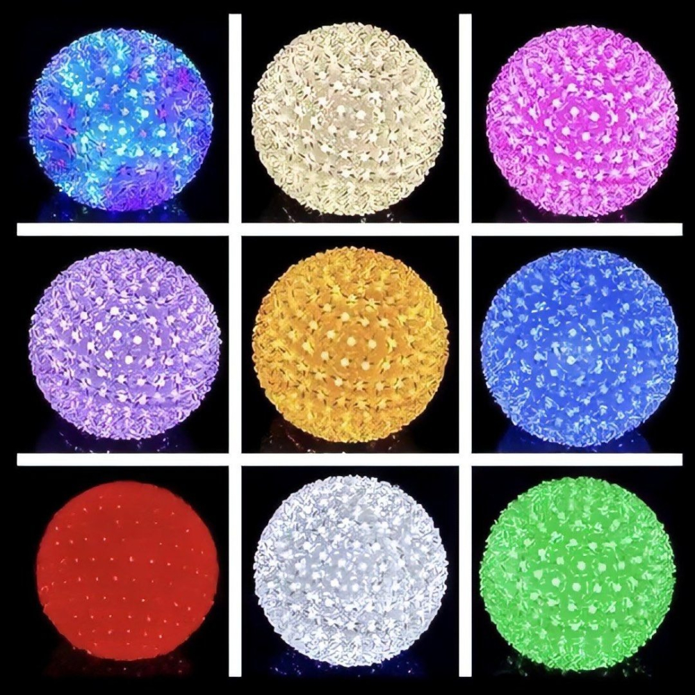 50燈花球造型燈,LED櫻花圓球燈,居家裝飾燈球-細節圖3