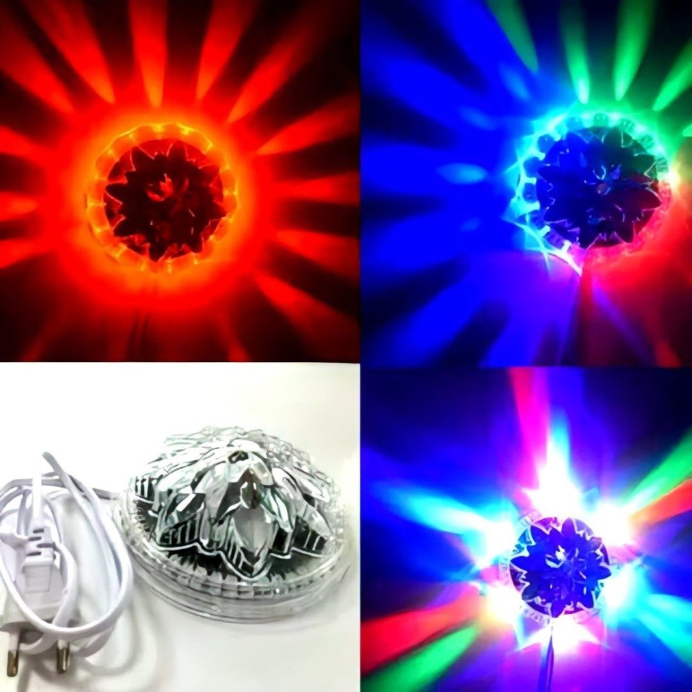 七彩LED太陽花氣氛燈,派對酒吧裝飾燈,居家背景裝飾牆壁燈飾,KTV舞台燈-細節圖3