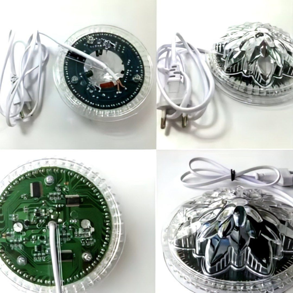 七彩LED太陽花氣氛燈,派對酒吧裝飾燈,居家背景裝飾牆壁燈飾,KTV舞台燈-細節圖4