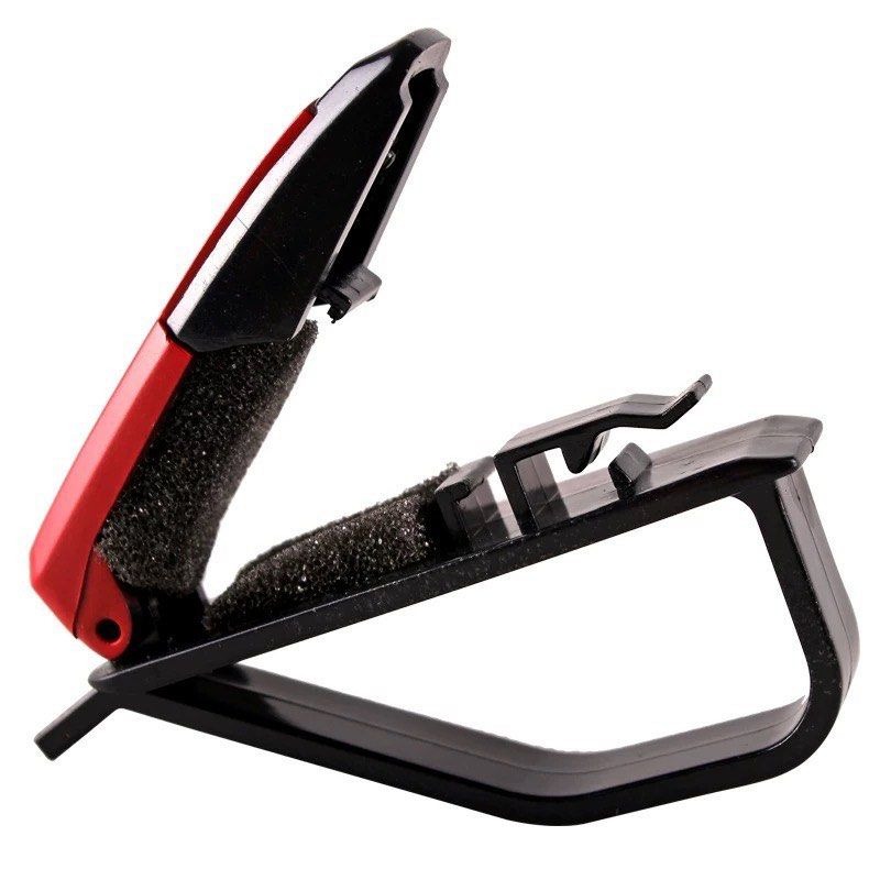 多功能車用眼鏡架,汽車遮陽板眼鏡夾,簡約名片夾-細節圖2