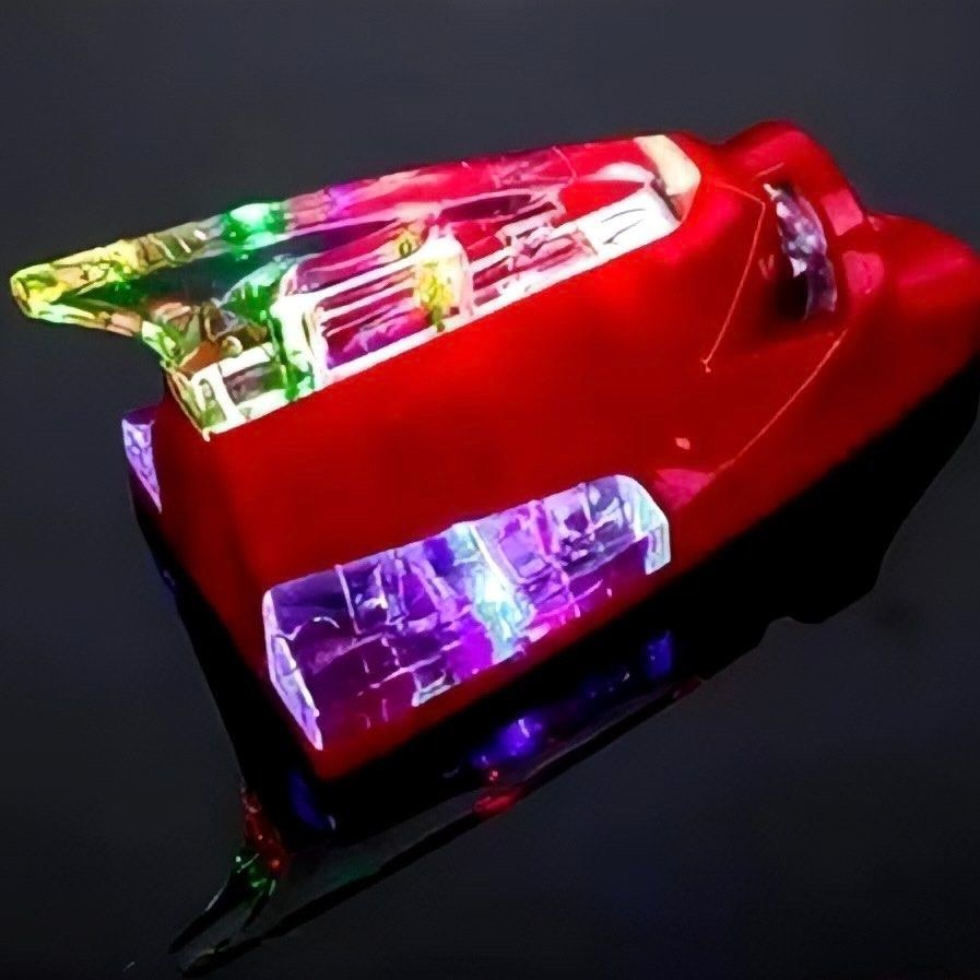 汽車鯊魚鰭風力日行燈,夜間防追尾警示閃爍爆閃燈,車用免電池風力發電裝飾燈-細節圖4