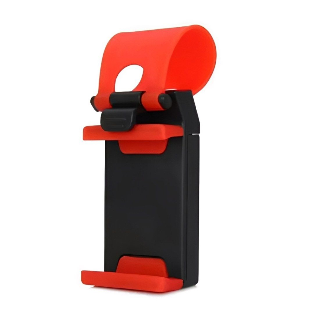 方向盤手機支架,矽膠防滑汽車導航支架,卡扣掛勾手機夾,車用手機架-細節圖6