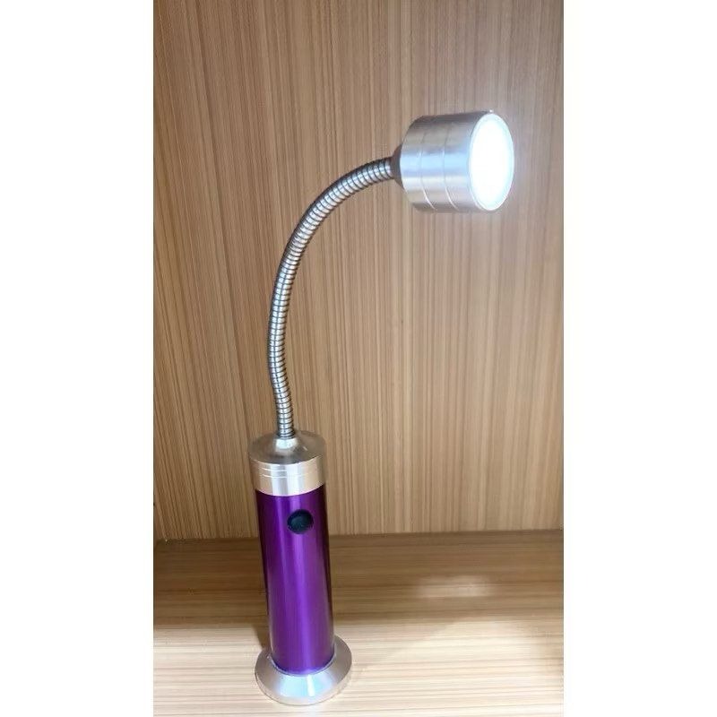 隨意彎曲軟管手電筒,汽車維修燈工作燈,LED小檯燈,家用帶強磁鐵燈,維修燈-細節圖6