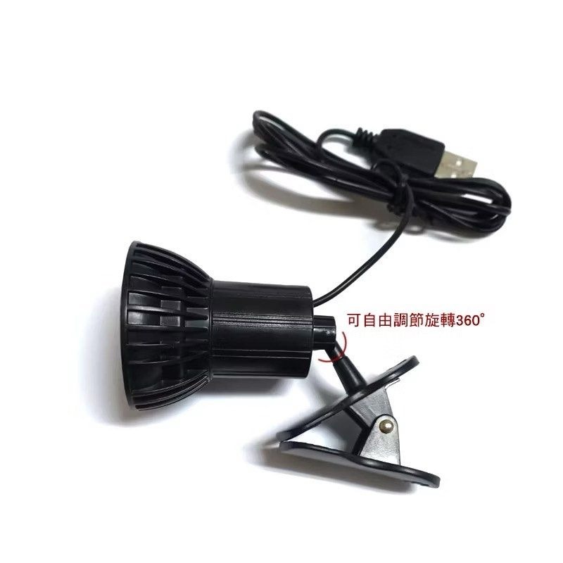 USB 3 LED夾燈,筆電閱讀燈,USB夾子燈,迷你可夾式照明燈-細節圖3