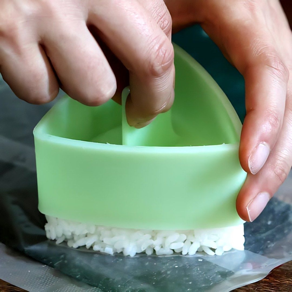 三角飯糰模具,DIY壽司紫菜飯團模,食品級壓米飯工具,海苔飯糰製作器-細節圖3