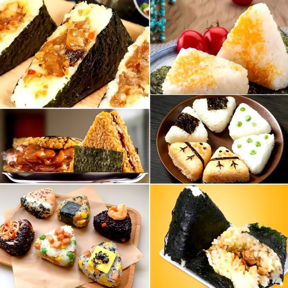 三角飯糰模具,DIY壽司紫菜飯團模,食品級壓米飯工具,海苔飯糰製作器-細節圖6