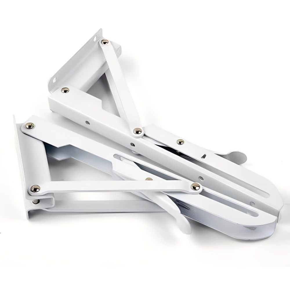 一對40公分摺疊三角架,L型支撐架層板架,支撐托架置物架-細節圖4