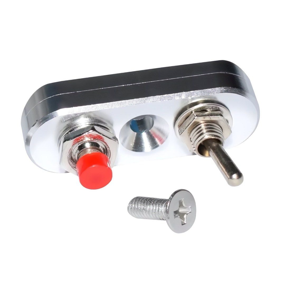 DIY 摩托車車把點火啟動停止桿,復古迷你把手雙開關按鈕,機車改裝配件-細節圖5