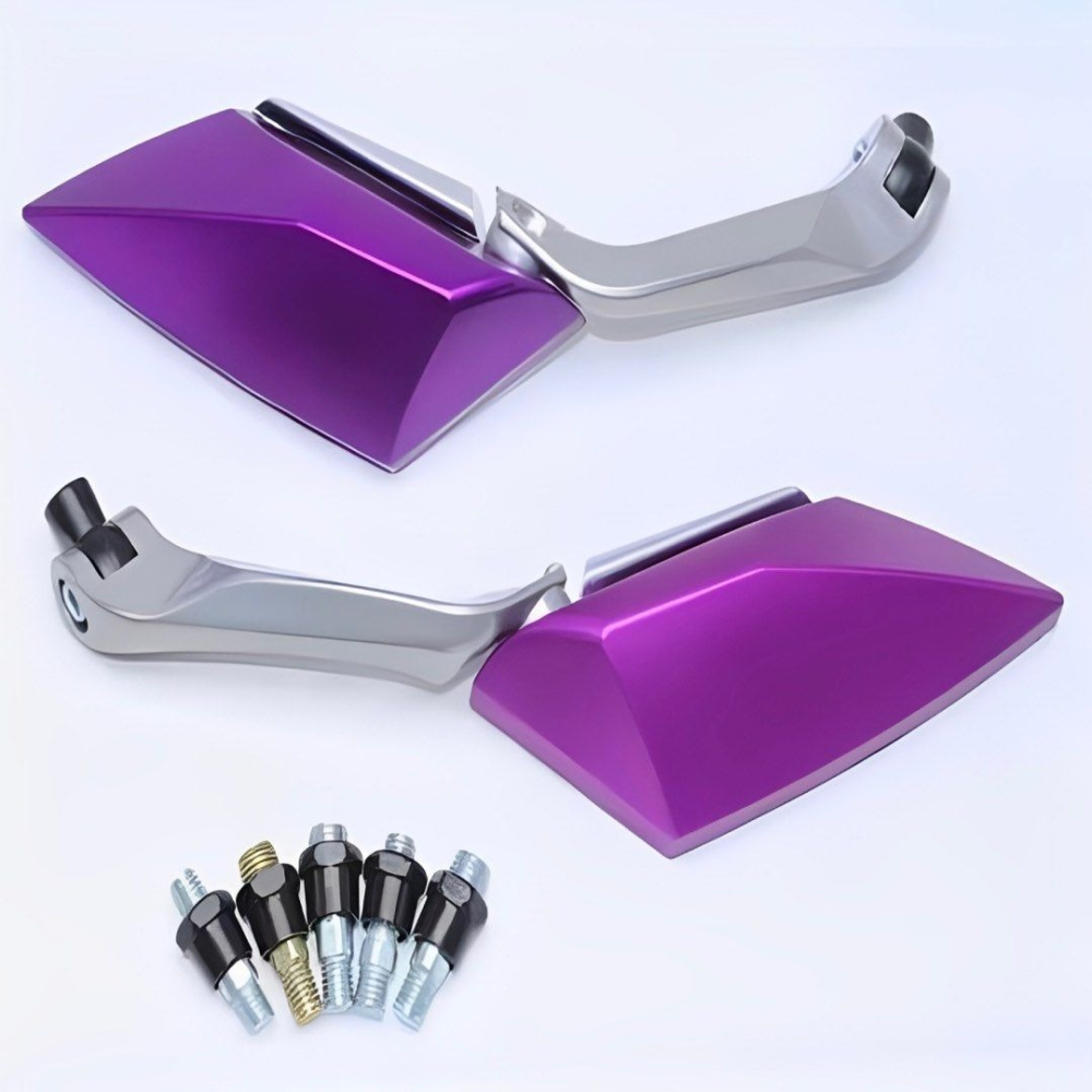 1對摩托車改裝後視鏡,機車倒車後照鏡,電動車反光鏡輔助鏡-細節圖4