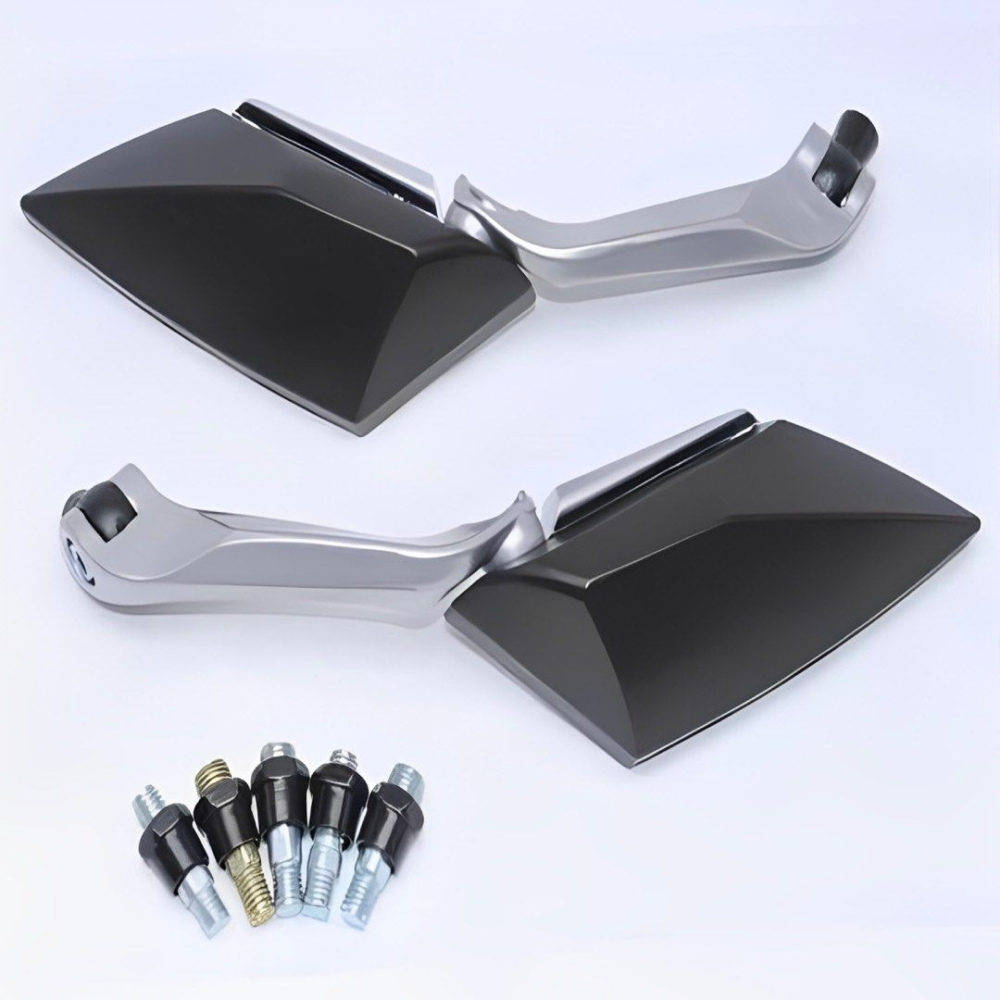 1對摩托車改裝後視鏡,機車倒車後照鏡,電動車反光鏡輔助鏡-細節圖5