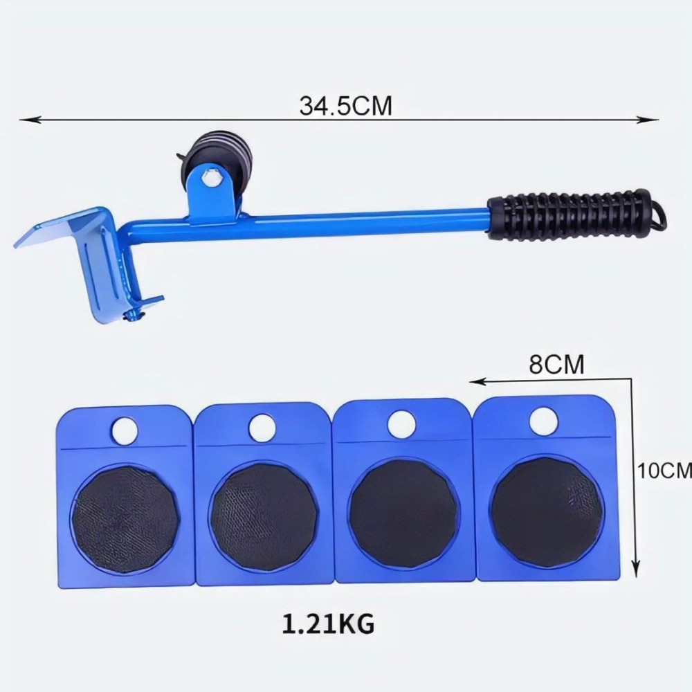 搬家移動工具,重物移動器,家具搬運輪子萬向輪,便攜傢俱搬運工具-細節圖5