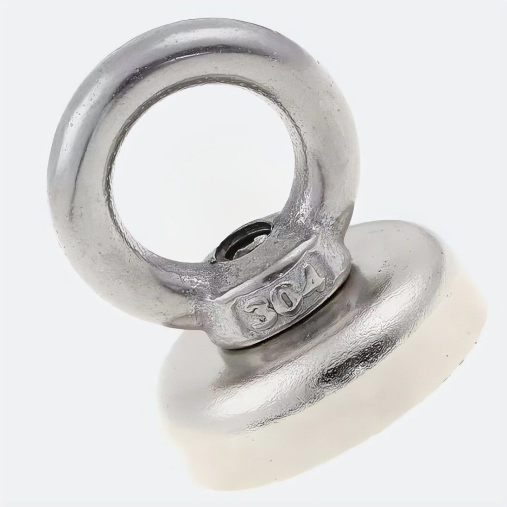 強磁鐵釹磁鐵吊環,釣魚打撈磁鐵,單圓形釹鐵硼防撞強力磁鐵-細節圖4