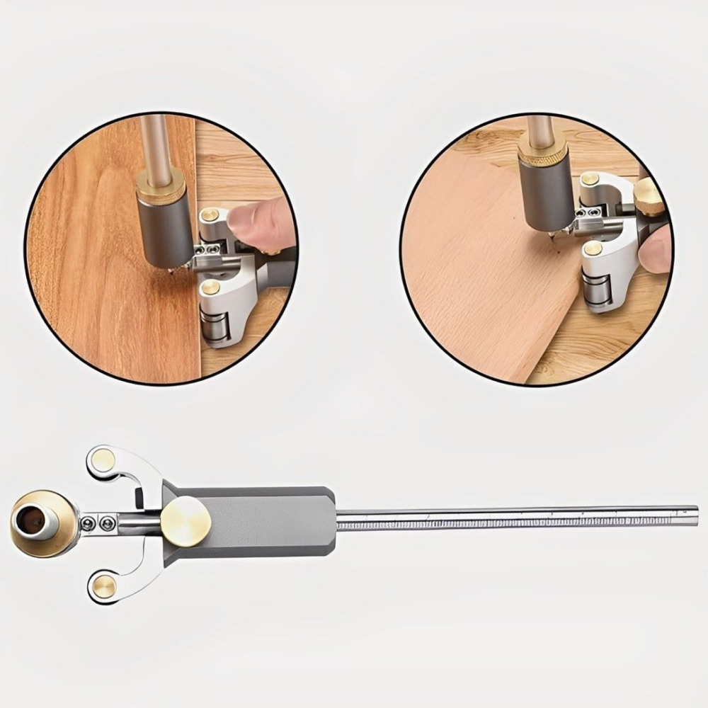 木工劃線器,直弧兩用曲線劃線尺,DIY微調繪圖畫線工具,繪圖輪廓規-細節圖2