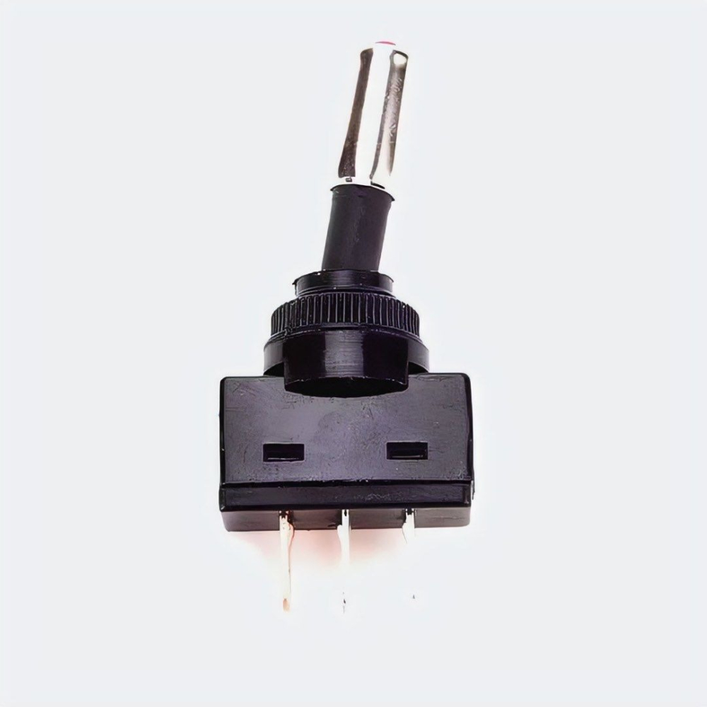 汽車12mm LED撥動開關,12V汽車改裝SPST 2 位 3 針開關,綠色燈款-細節圖4