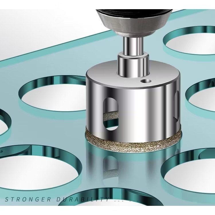 15件組金剛石玻璃開孔器,磁磚大理石鑽孔器,切割器挖孔工具-細節圖2