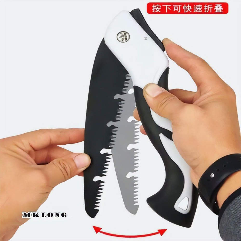 木工快速折疊鋸子,高碳鋼園藝鋸枝工具-細節圖6