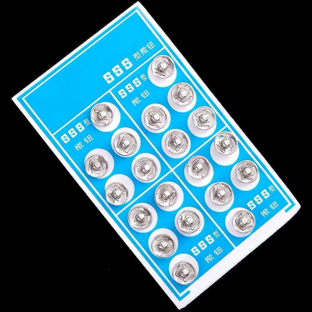 20付12mm隱形子母扣,金屬嬰兒防走光衣服鈕扣子,寶寶襯衫掀扣,縫紉不鏽鋼暗扣-細節圖6