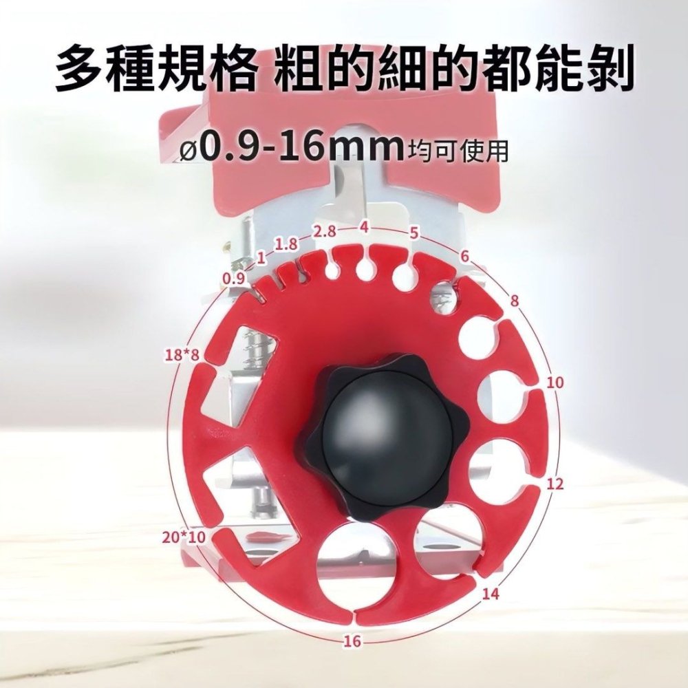 可調節手持剝線器,快速手動電線剝離器-細節圖6