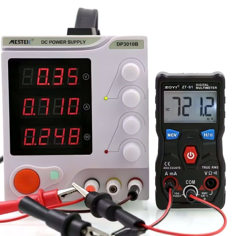 數字萬用表,直流交流電壓表,多功能三用電表-細節圖2