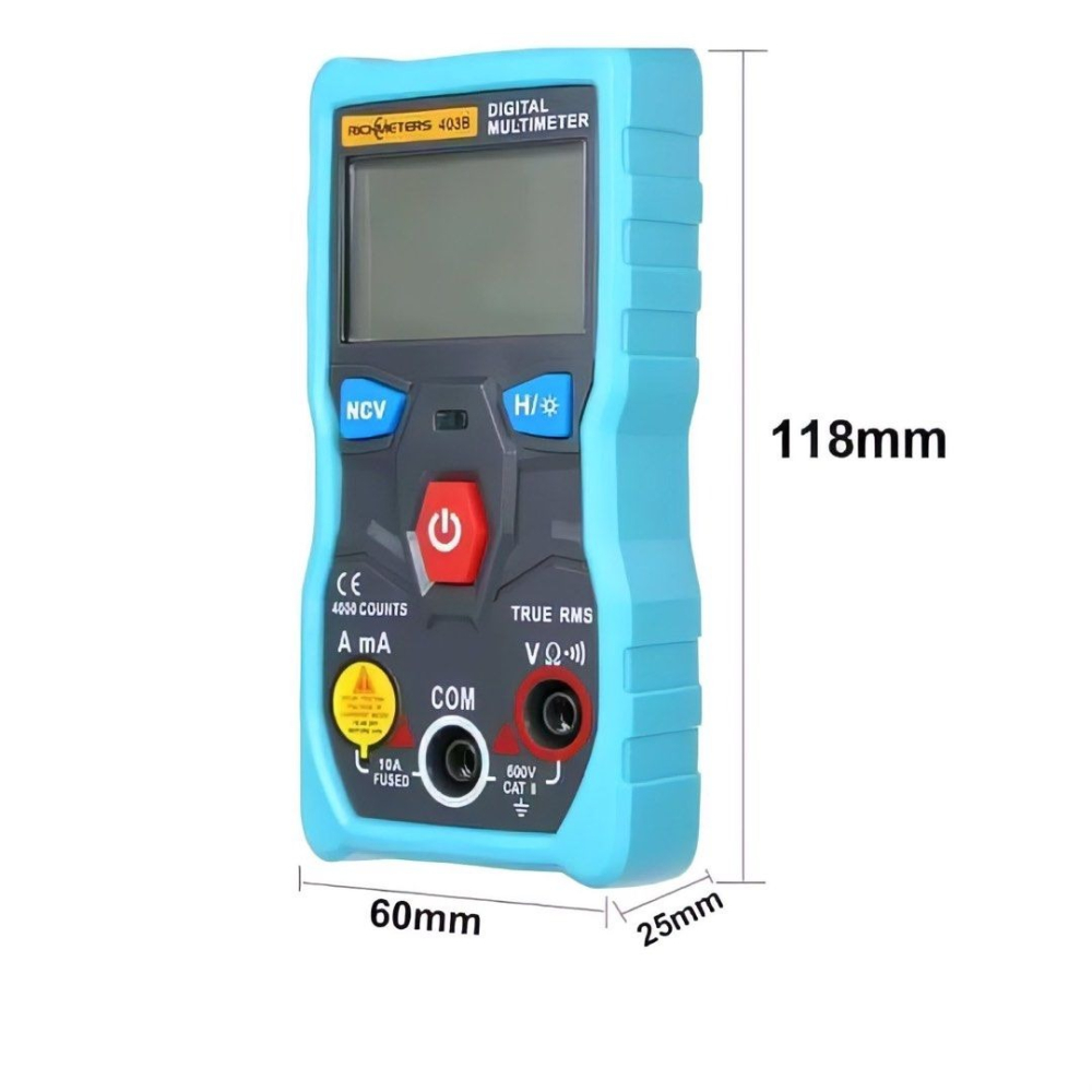 數字萬用表,直流交流電壓表,多功能三用電表-細節圖8