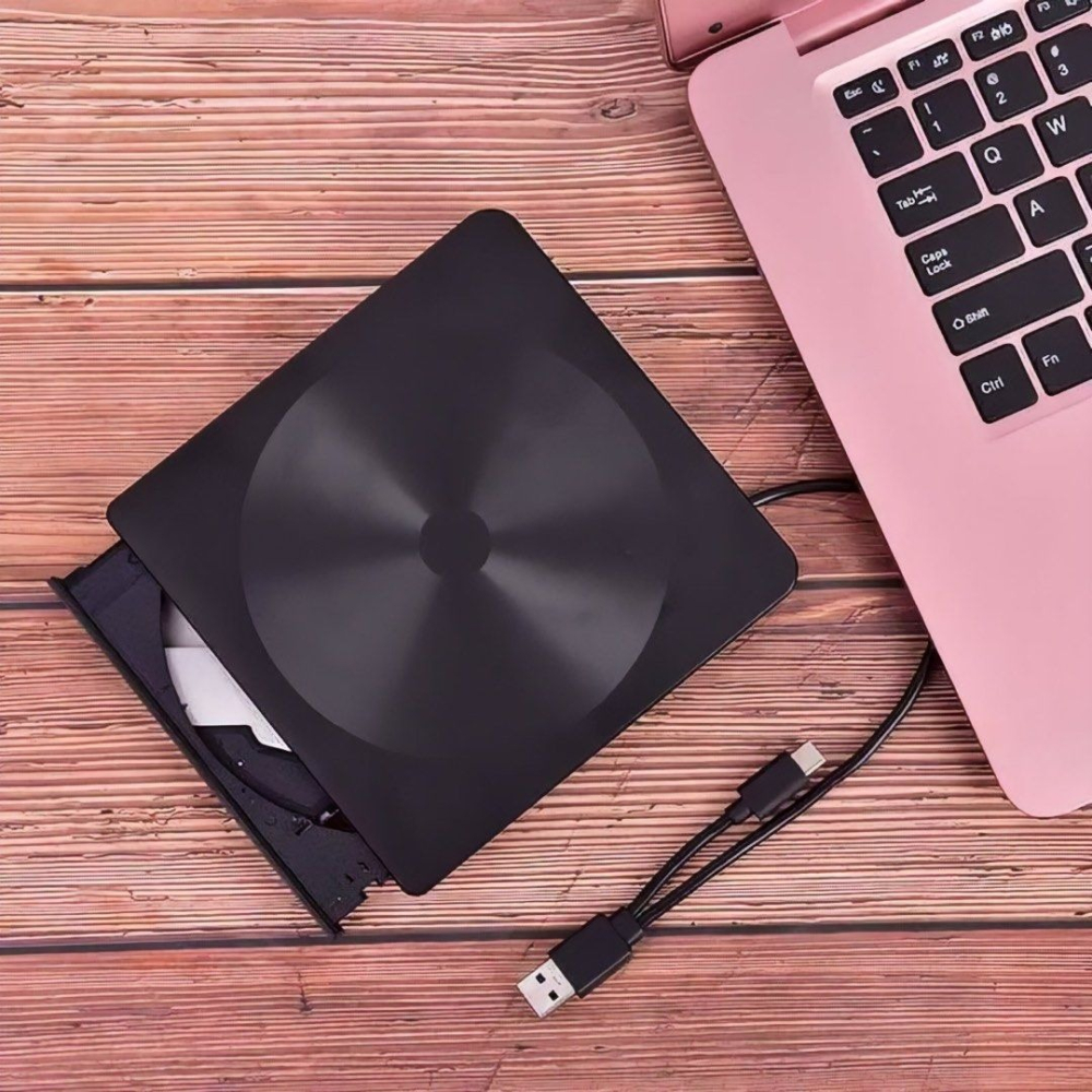 USB TYPE-C 外接式 DVD燒錄機,超薄外置DVD RW CD刻錄機驅動器,筆記型電腦光碟機,筆電DVD光碟機-細節圖3
