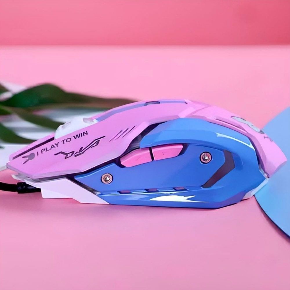 機械遊戲電競滑鼠,燈光效果USB電腦滑鼠,筆電滑鼠-細節圖2