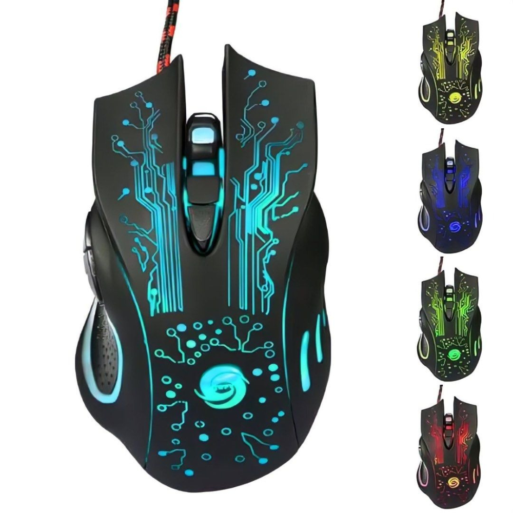 USB炫光有線滑鼠,遊戲電競電腦滑鼠,筆電滑鼠-細節圖2