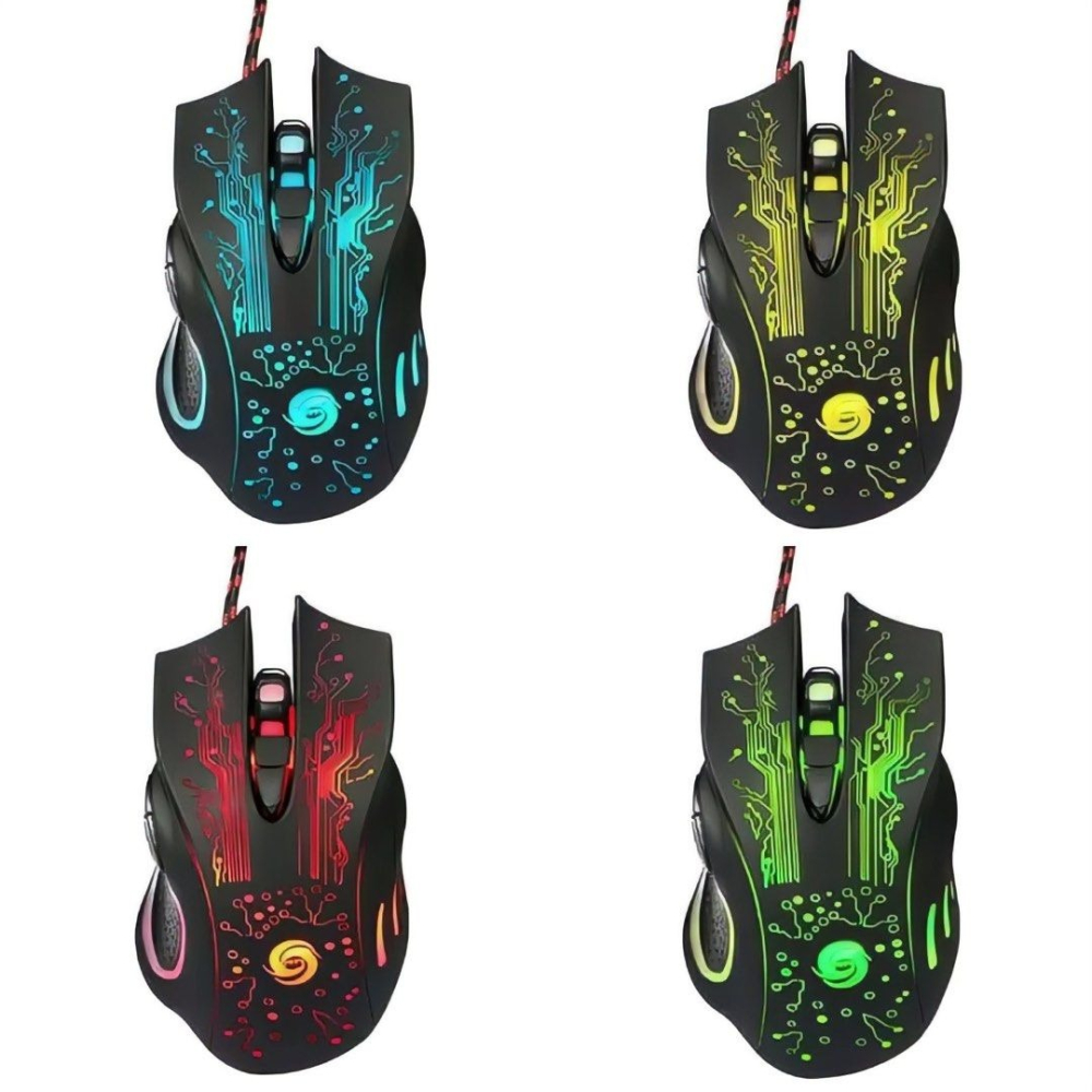 USB炫光有線滑鼠,遊戲電競電腦滑鼠,筆電滑鼠-細節圖3