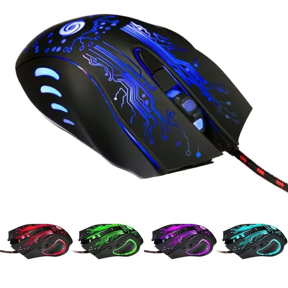 USB炫光有線滑鼠,遊戲電競電腦滑鼠,筆電滑鼠-細節圖4