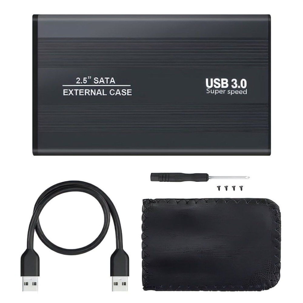 USB 3.0 SATA 2.5英吋金屬鋁合金硬碟外接盒-細節圖5