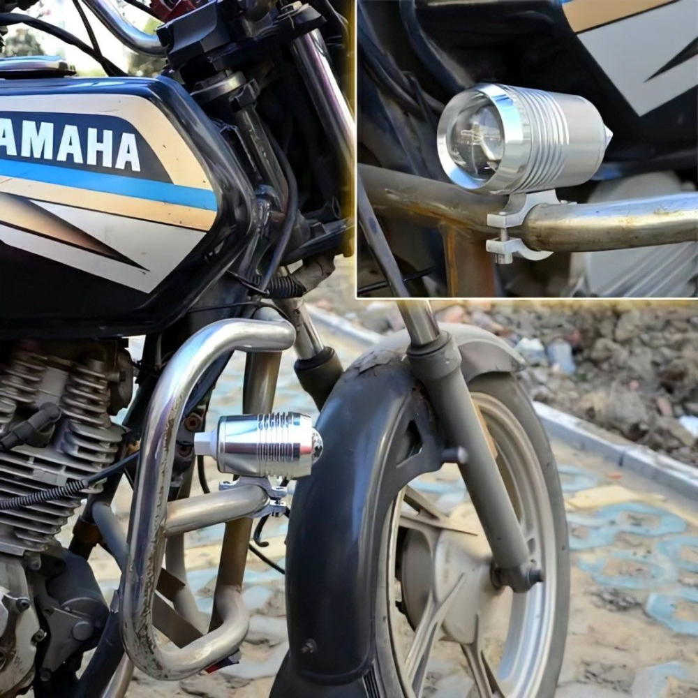 1顆30W防水摩托車車燈,機車遠近光LED大燈,摩托車改裝燈-細節圖3