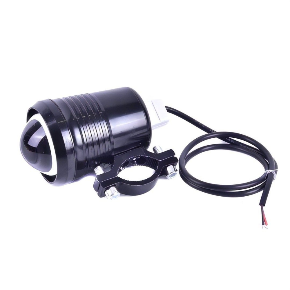 1顆30W防水摩托車車燈,機車遠近光LED大燈,摩托車改裝燈-細節圖6