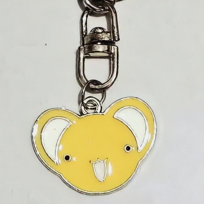 庫洛魔法使小可鑰匙圈,可魯貝洛斯吊飾鑰匙扣,可愛卡通掛飾-細節圖3