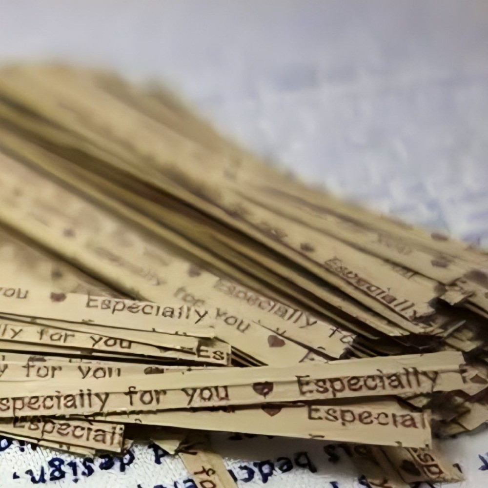 100入牛皮紙英文字封口鐵絲,創意封口鐵絲束帶,婚禮小物包裝袋束口紮帶,綁帶束口帶-細節圖2