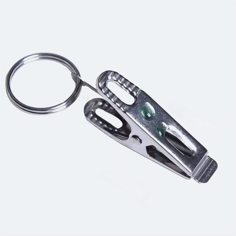 10個304不鏽鋼窗簾夾掛鉤,窗簾夾子配件,窗簾環夾子,金屬夾-細節圖5