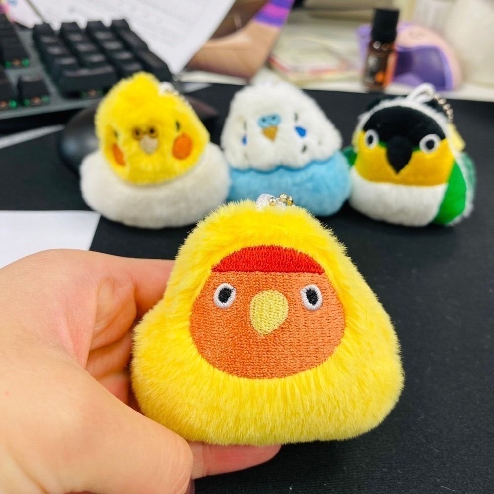 啾啾的型男日記 獨家小娃娃 ／歪臉黃小鸚-細節圖6