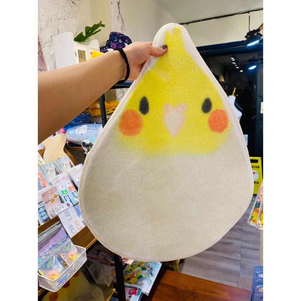 可愛小文鳥 玄鳳 小鸚 腳踏墊-規格圖5