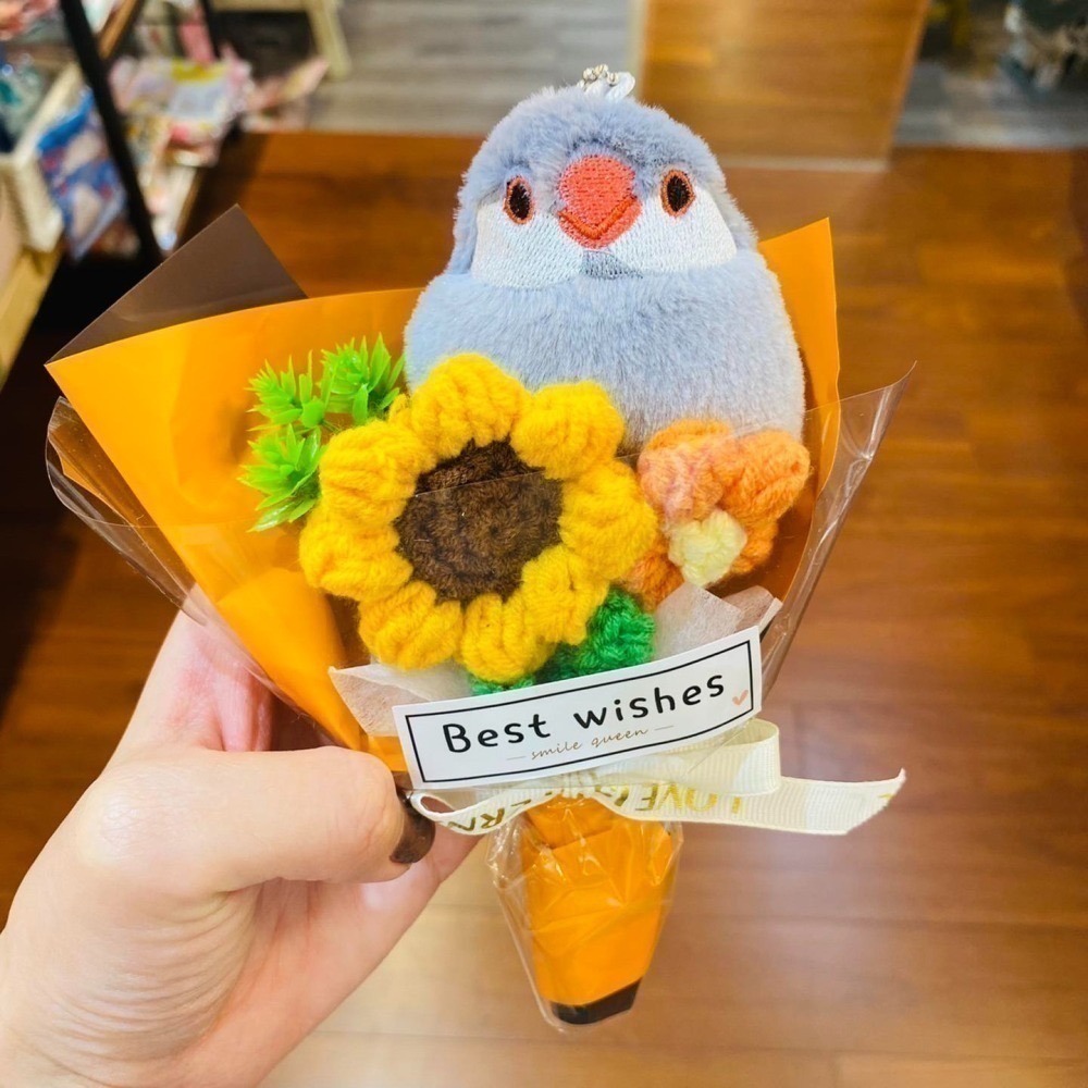 超可愛小鳥花束 ❤️ 實體分享 ❤️-細節圖6