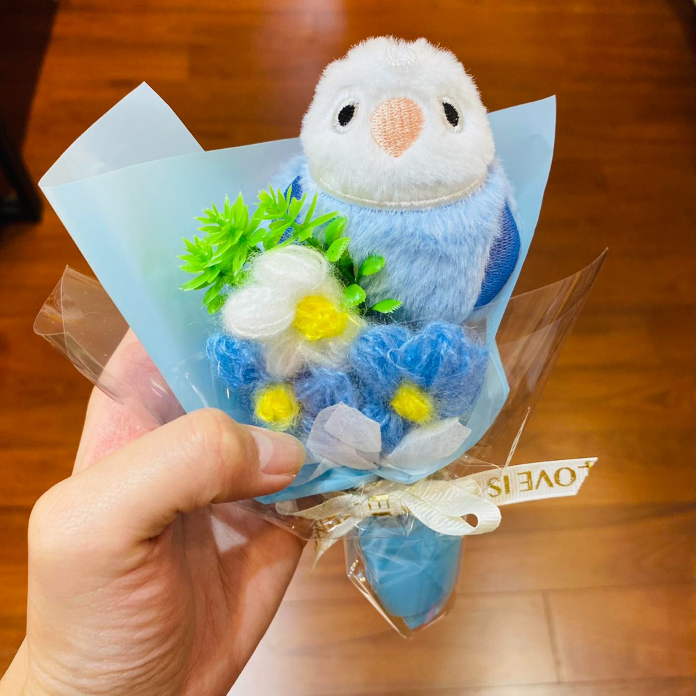 超可愛小鳥花束 ❤️ 實體分享 ❤️-細節圖7