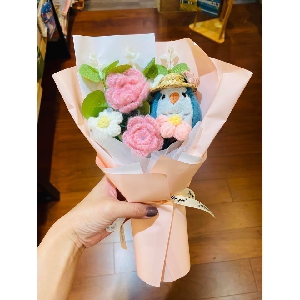 超可愛小鳥花束 ❤️ ❤️ ❤️ 中花束-細節圖3