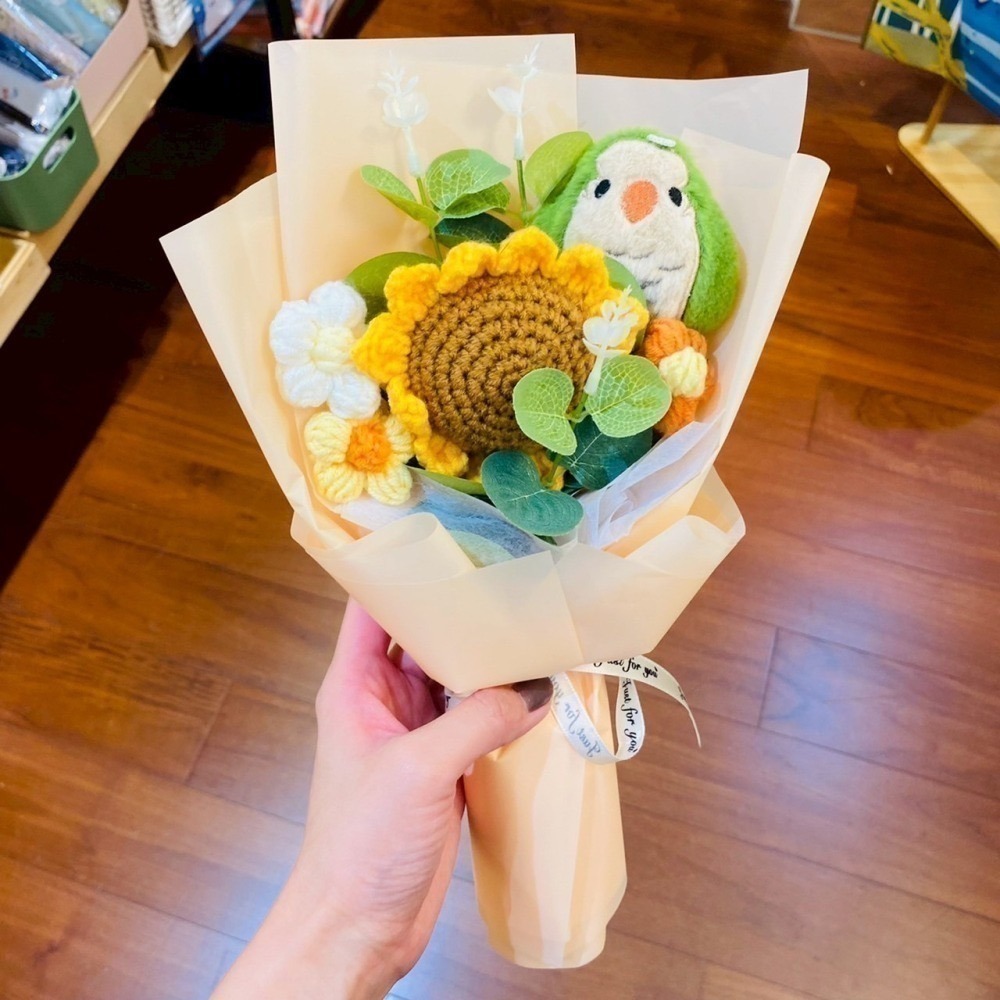 超可愛小鳥花束 ❤️ ❤️ ❤️ 中花束-細節圖6