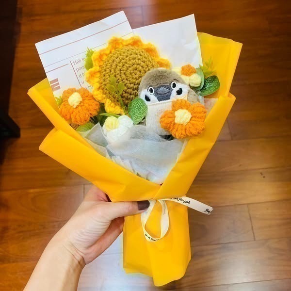 超可愛小鳥花束 ❤️ ❤️ ❤️ 中花束-細節圖9