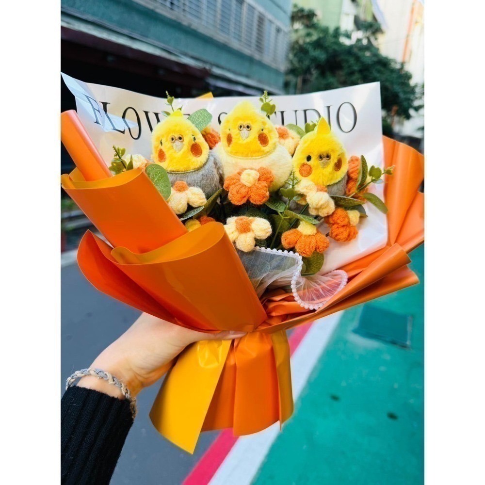 超可愛小鳥花束 ❤️ ❤️ ❤️ 大花束 (下單備註鳥款喔)-細節圖7