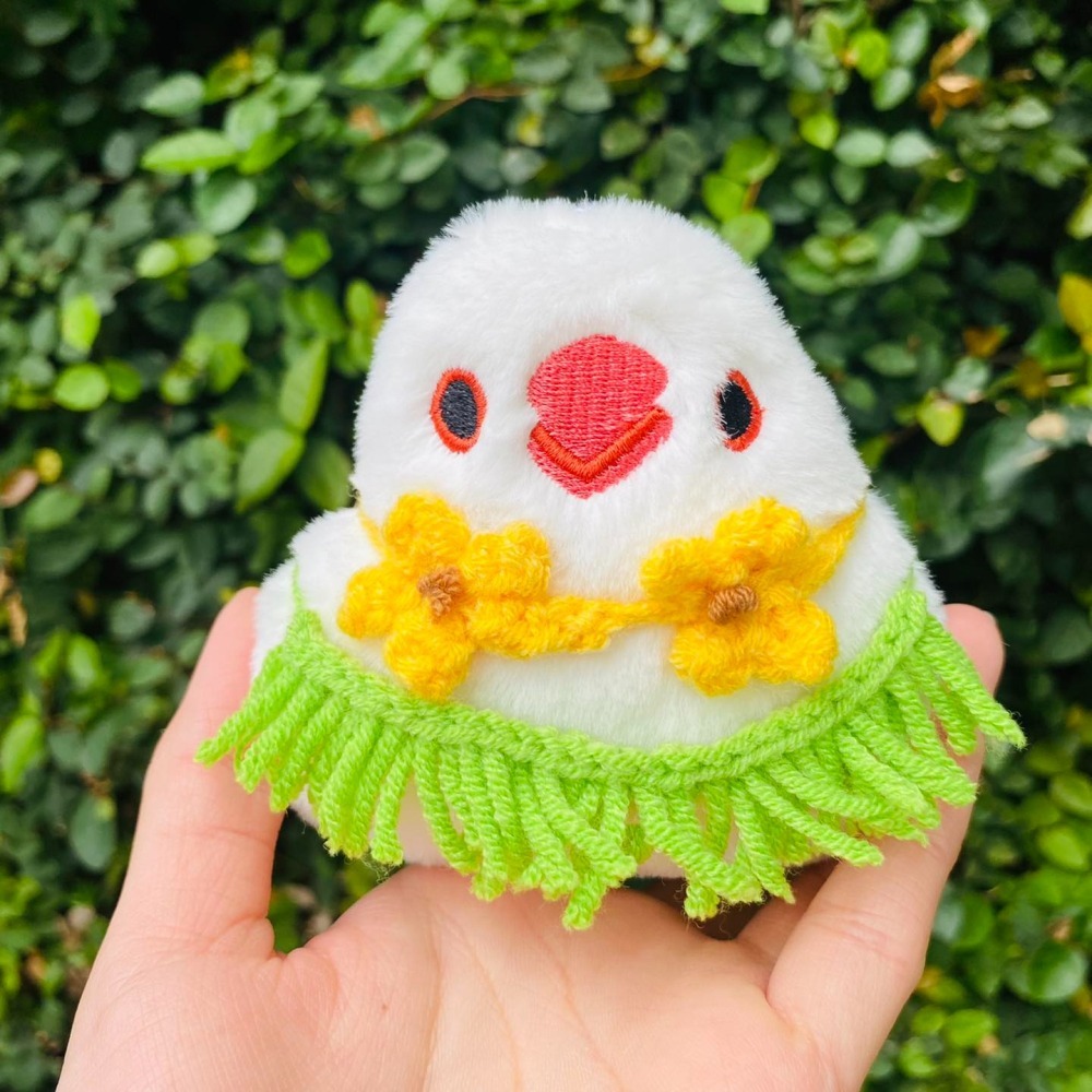 啾啾的型男日記 獨家小娃娃 ／歪臉小文鳥 XL-細節圖3