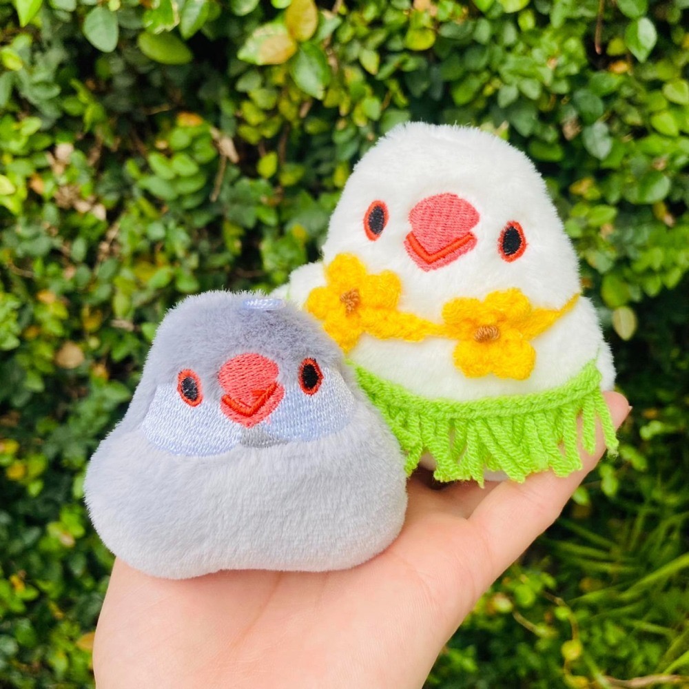 啾啾的型男日記 獨家小娃娃 ／歪臉小文鳥 XL-細節圖2