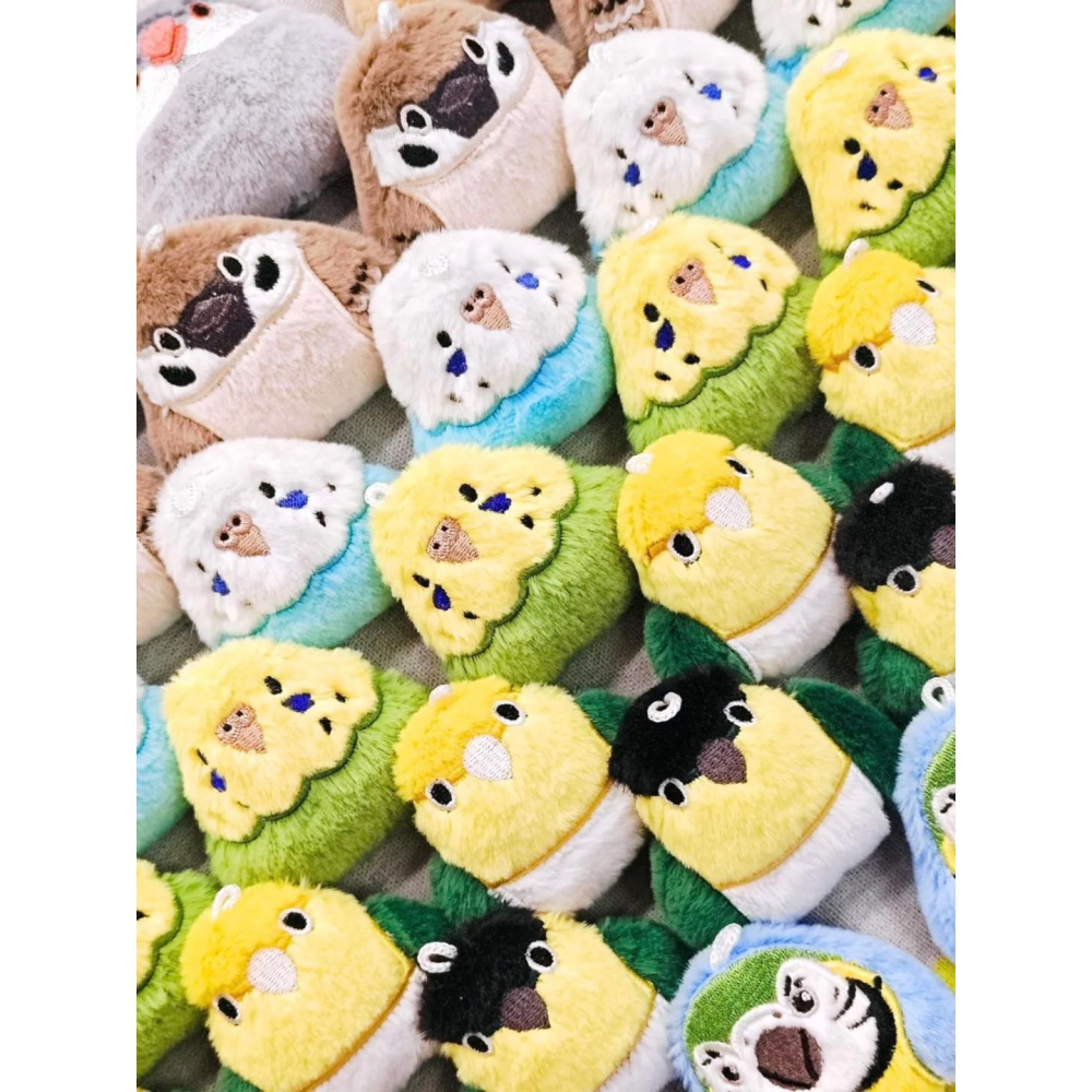 啾啾的型男日記 獨家小娃娃 ／歪臉清淡哈密瓜和尚鸚鵡-細節圖2