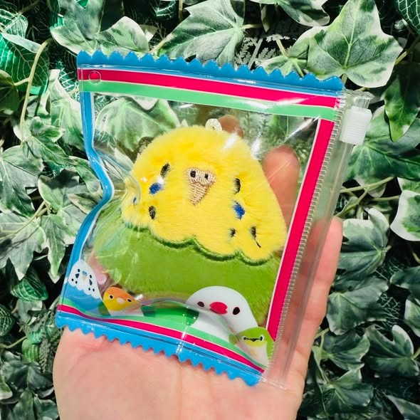 歪臉小鳥娃娃 可愛娃包 糖果袋 🍬限定紅綠藍復古 S尺寸-細節圖2