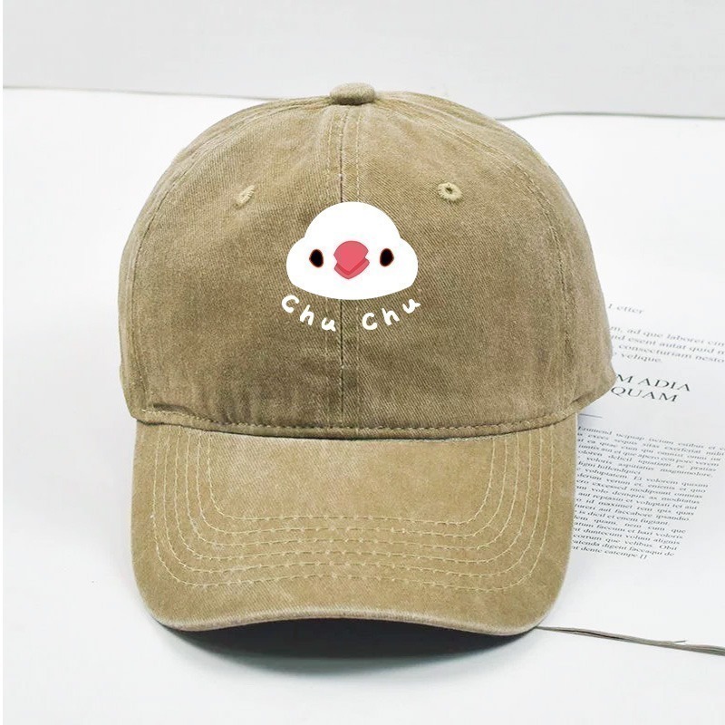 啾啾的型男日記｜刺繡水洗 白文鳥 現貨-細節圖3