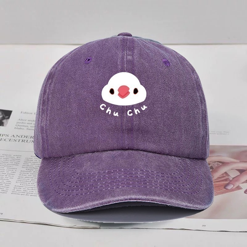 啾啾的型男日記｜刺繡水洗 白文鳥 現貨-細節圖4